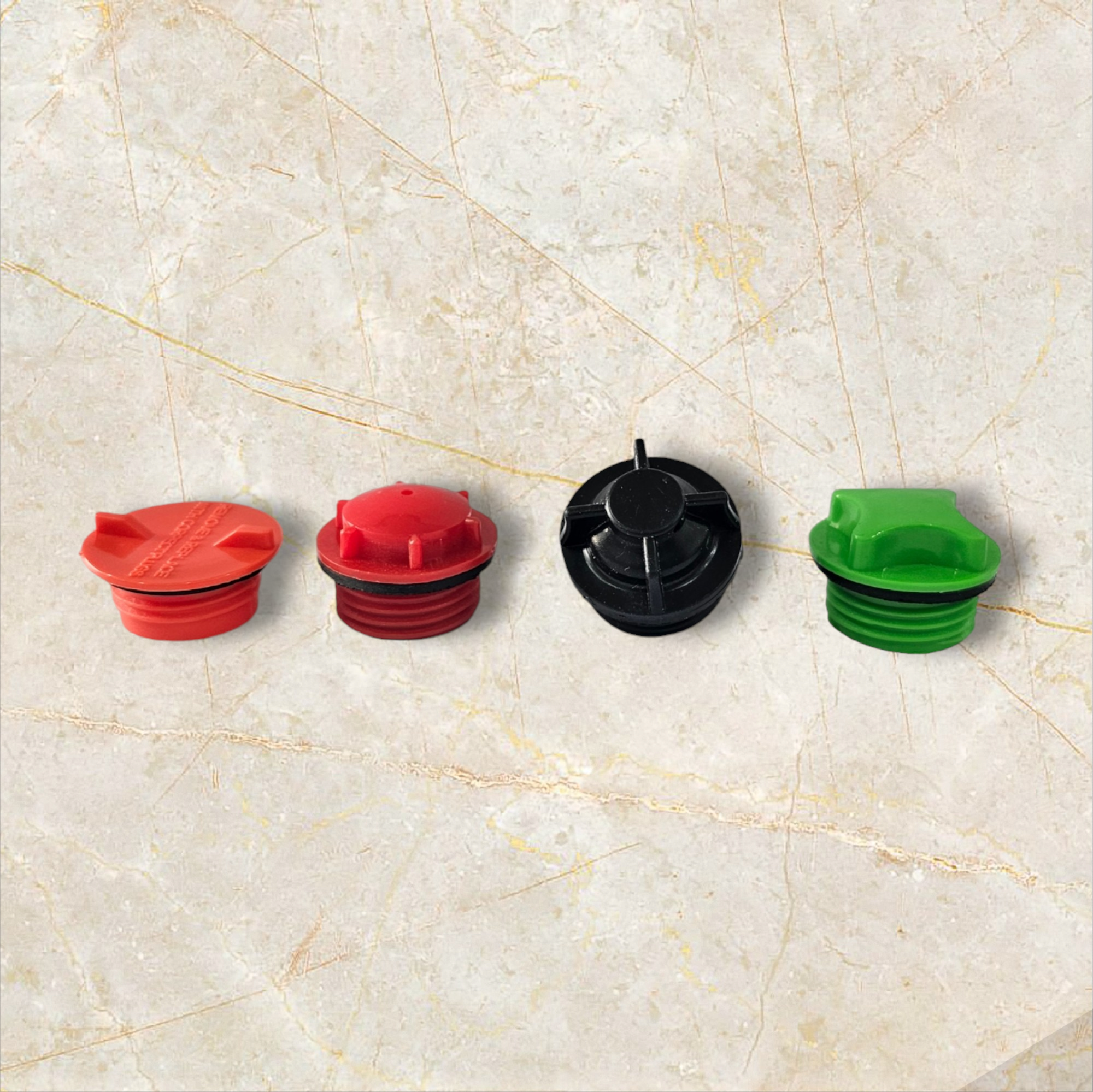 Battery vent plug and cap