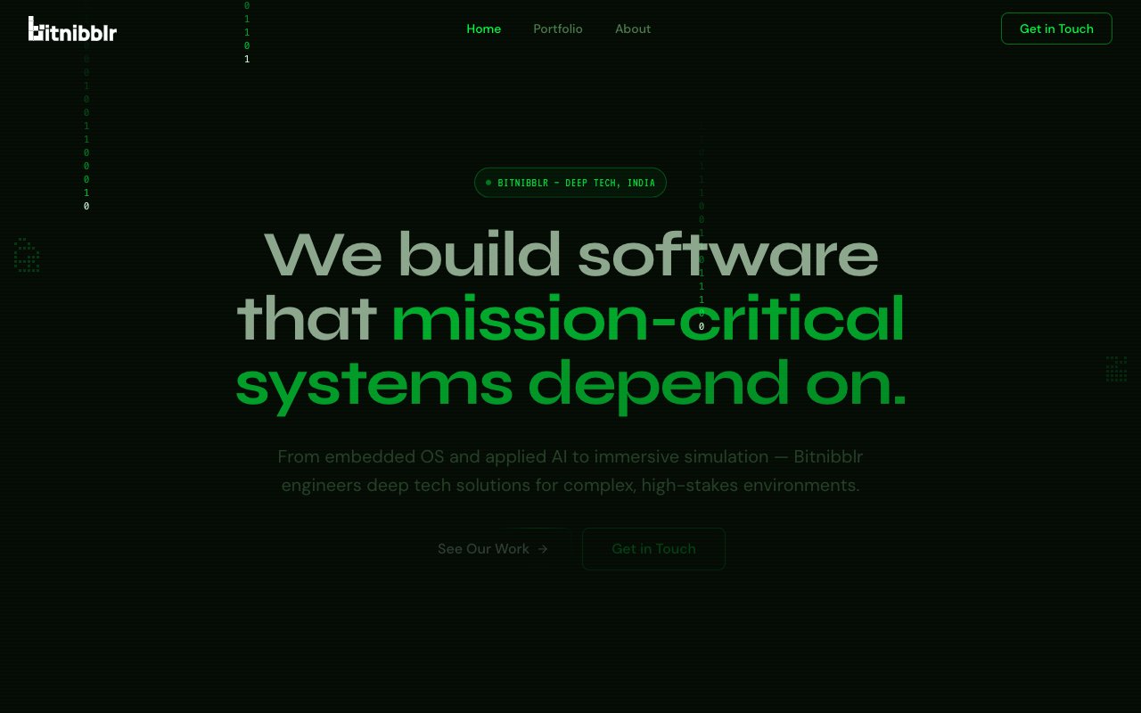 Bitnibblr website preview